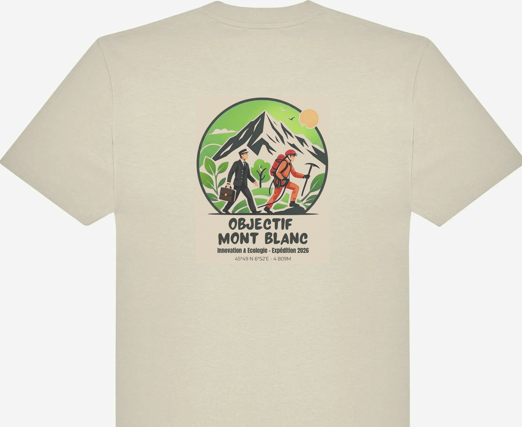 T-shirt AMPEAK – Vue de dos